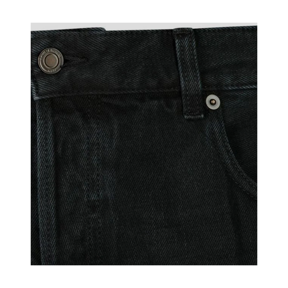 Saint Laurent Heren Denim Mode Black Heren