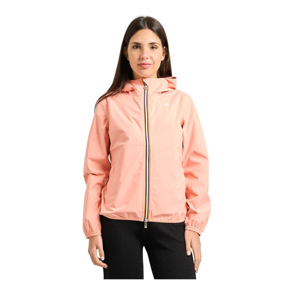 K-Way Donna Arancione - Short Jacket - Jackets - L