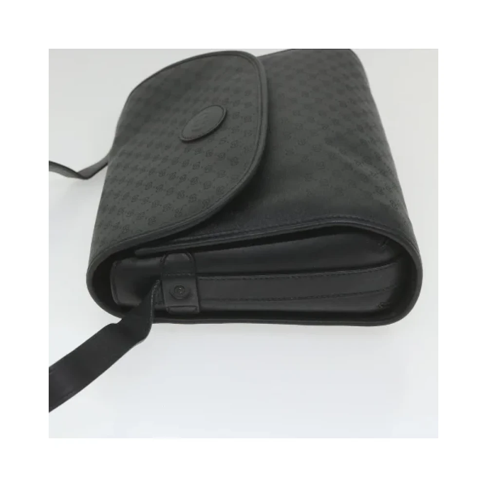 Gucci Vintage Pre-owned Canvas gucci-bags Black Dames
