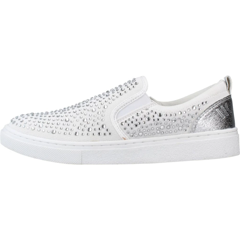Lumberjack Stijlvolle Slip-On Sneakers voor Vrouwen Dames Schoenen Wit