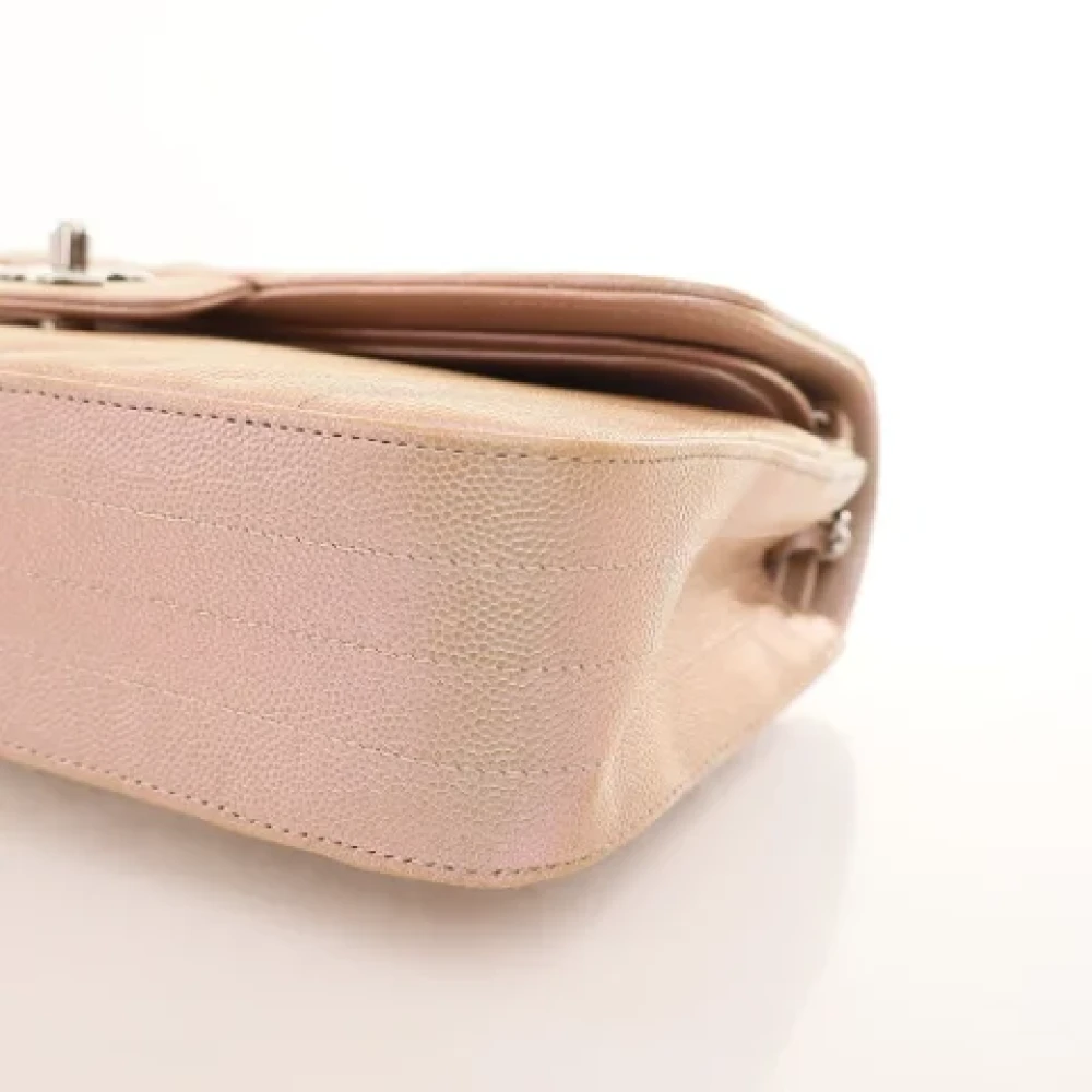 Chanel Vintage Pre-owned Leather handbags Pink Dames