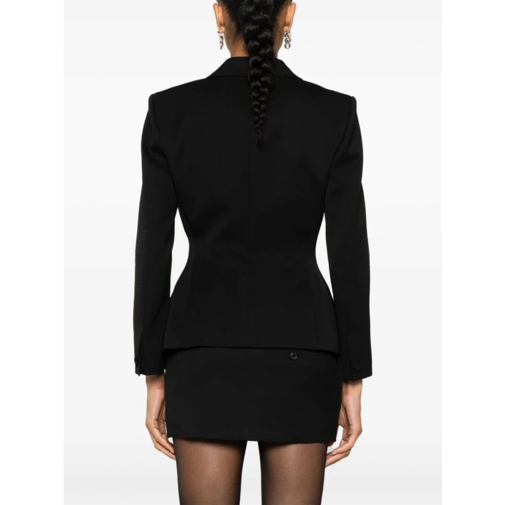 Givenchy 4G Detail Gestructureerd Jasje Black Dames
