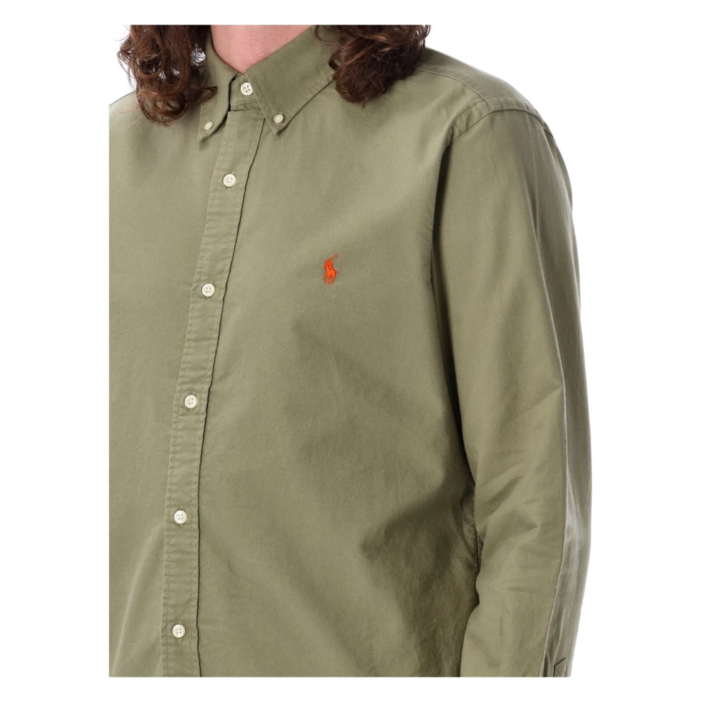 Ralph Lauren Oxford Shirt Green Heren