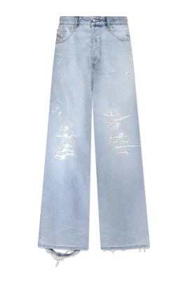 D-RISE wide leg jeans