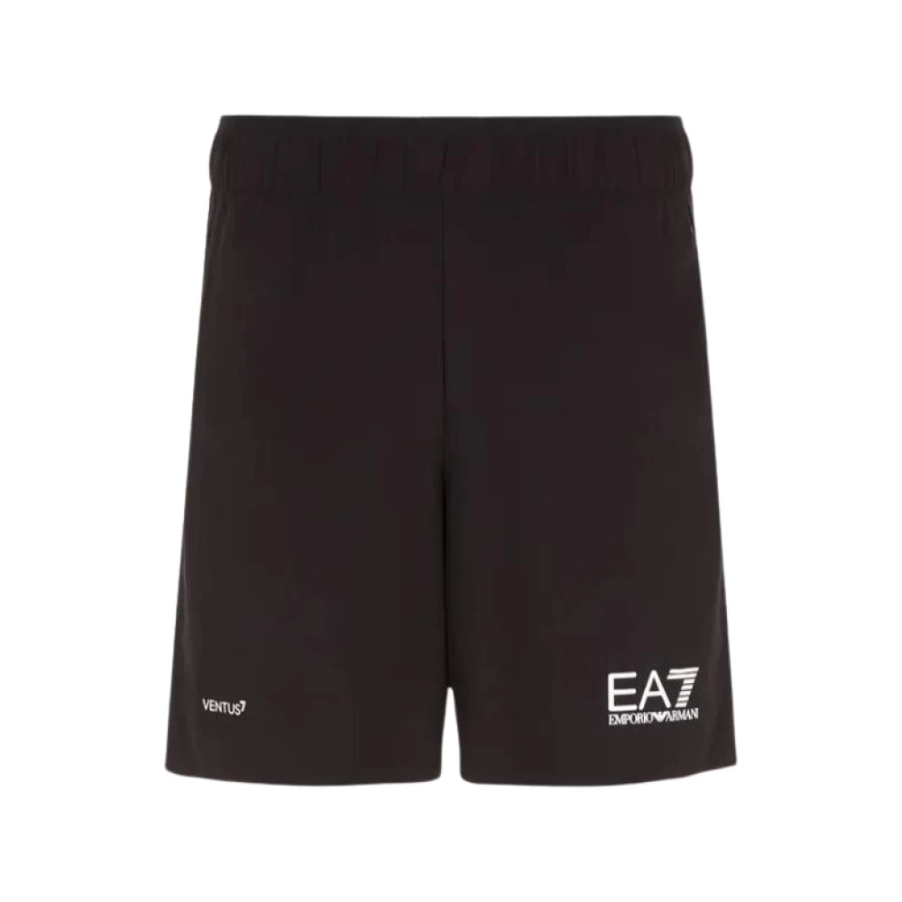 Emporio Armani EA7 Tekniska Tennis Pro Shorts Black, Herr