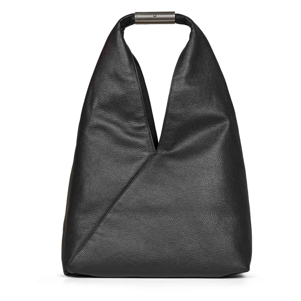 Mm6 Maison Margiela Donna Nero - Borsa Giapponese - Bags - One Size