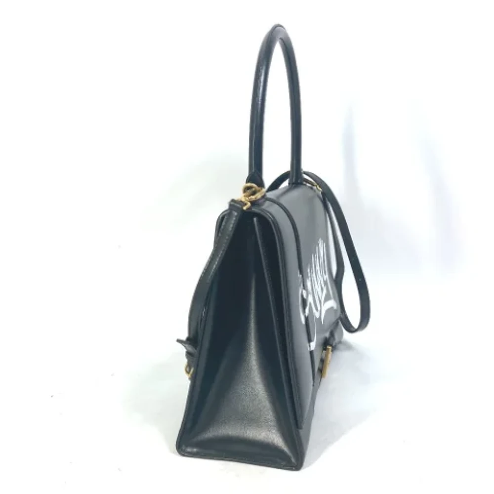 Balenciaga Vintage Pre-owned Leather balenciaga-bags Black Dames