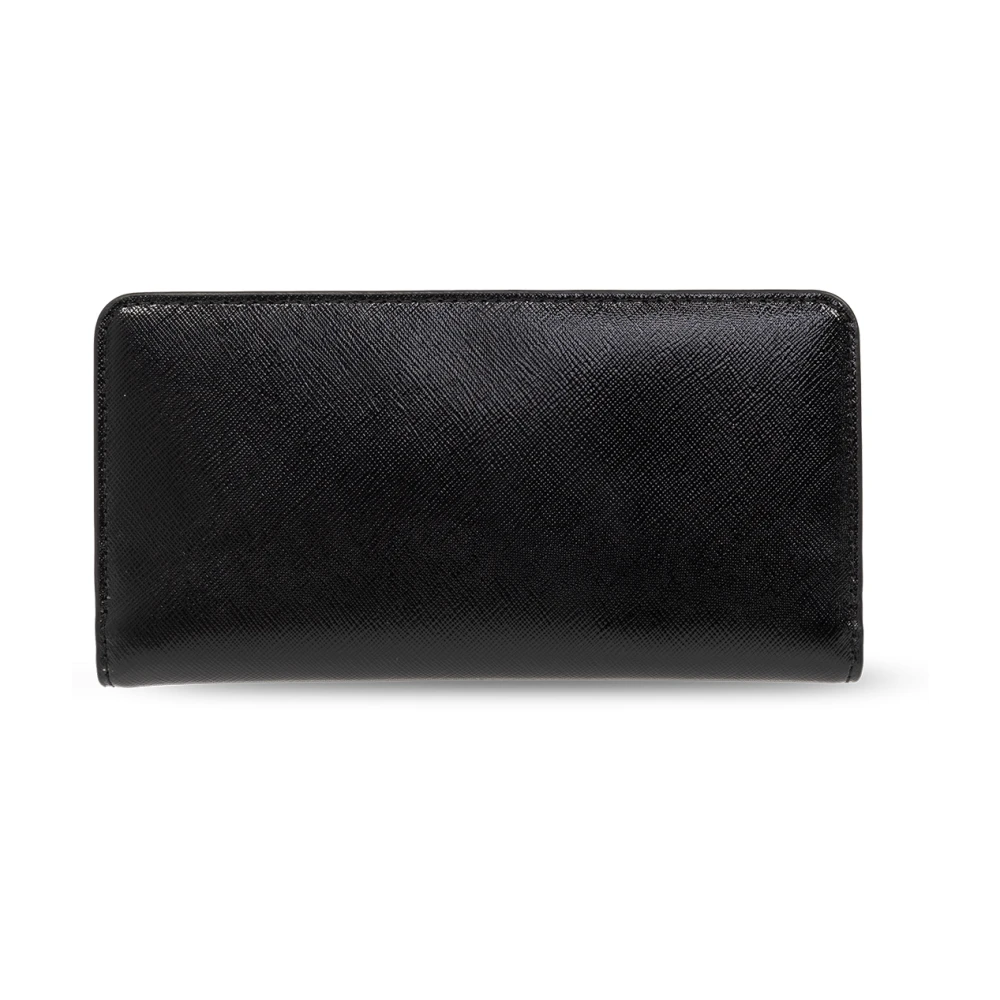 Marc Jacobs Portemonnee met logo Black Dames