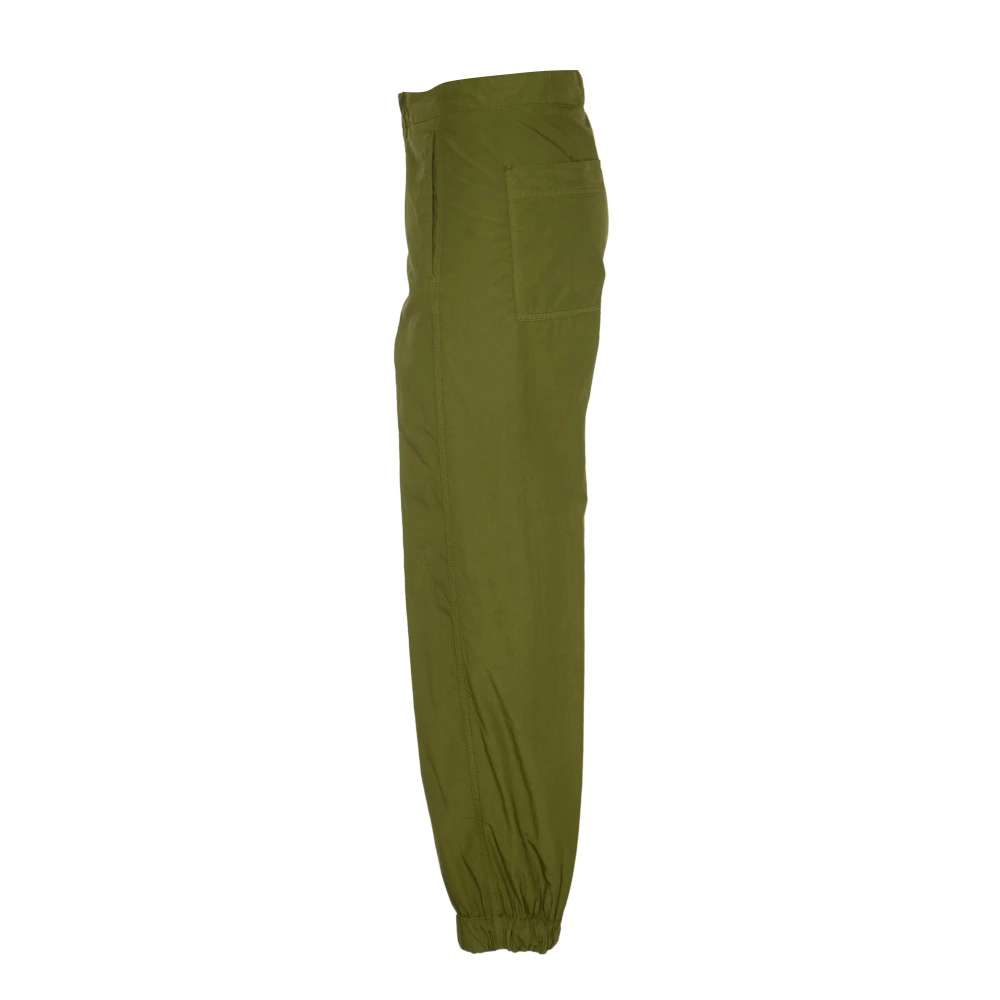 Dondup Wide Trousers Green Dames