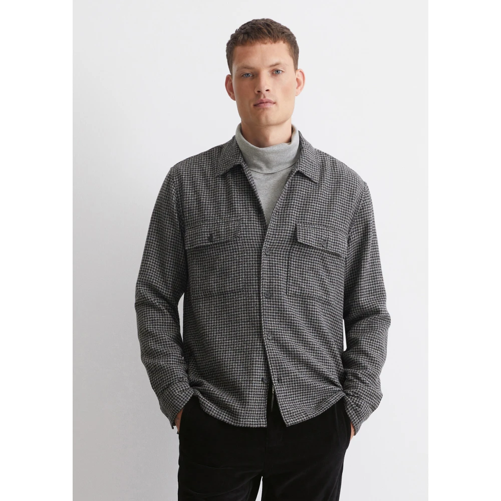 Marc O'Polo Gewoon overhemd Black Heren