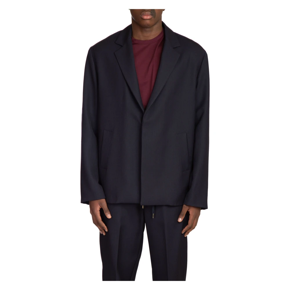 Costumein 1-knops Bazer in 6606 Blue Heren