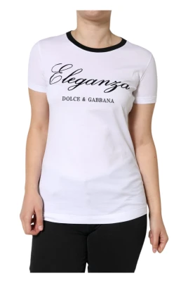 Eleganza Print Cotton T-shirt