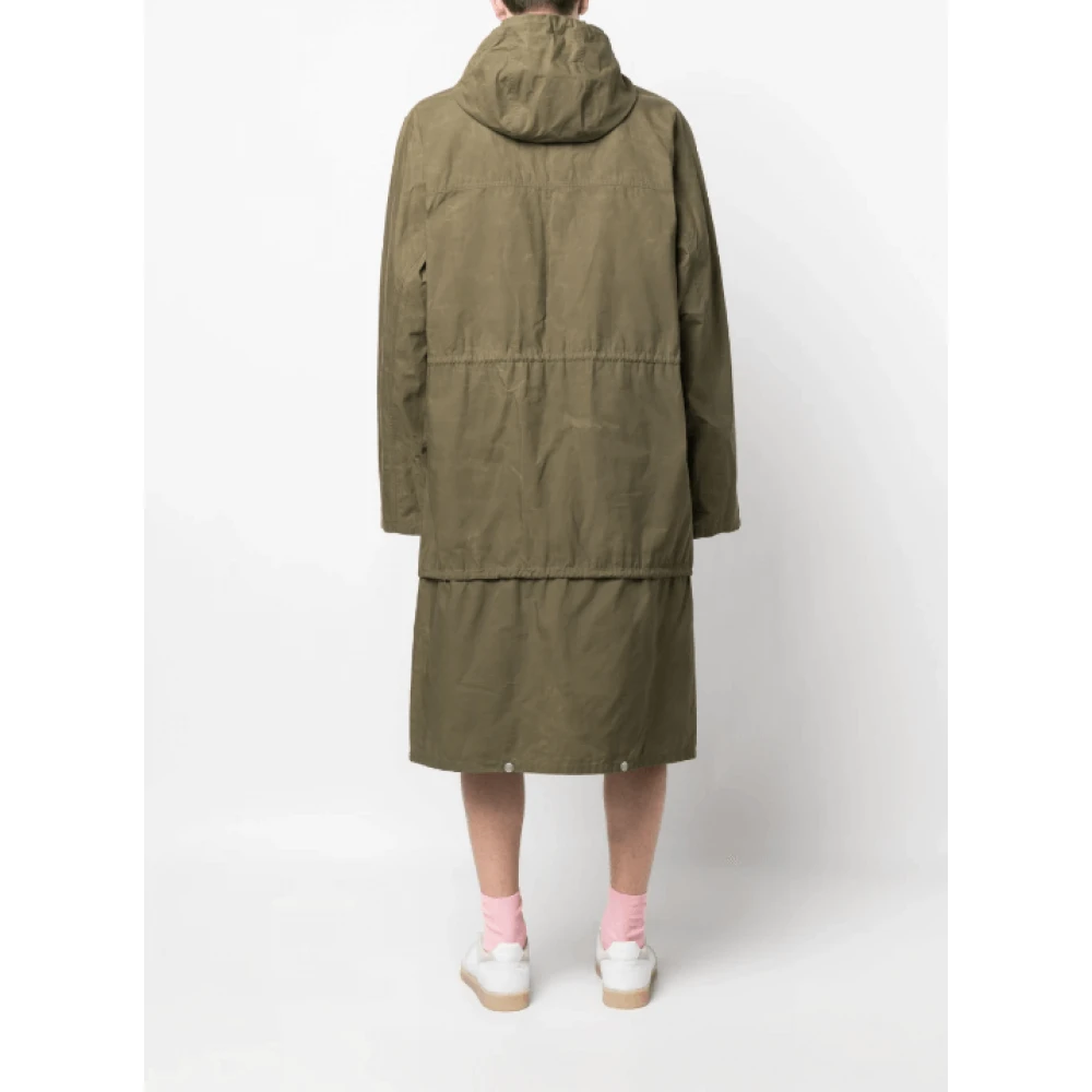 Gucci Parka met Capuchon Green Heren