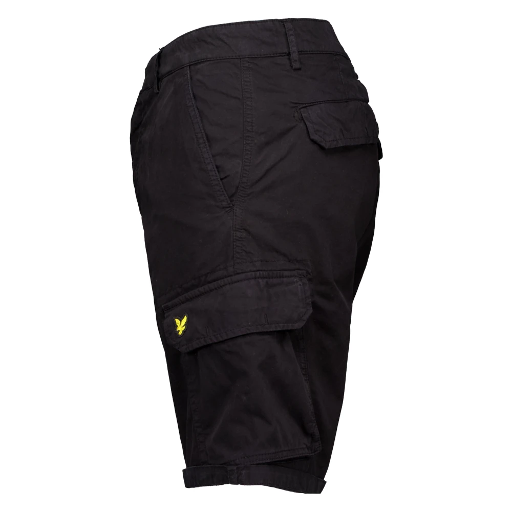 Lyle & Scott Cargo Shorts Wembley Zwart Black Heren