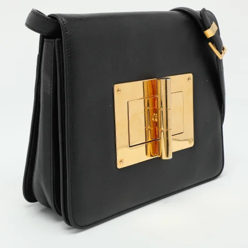 Tom Ford Pre-owned Leather shoulder-bags Black Dames