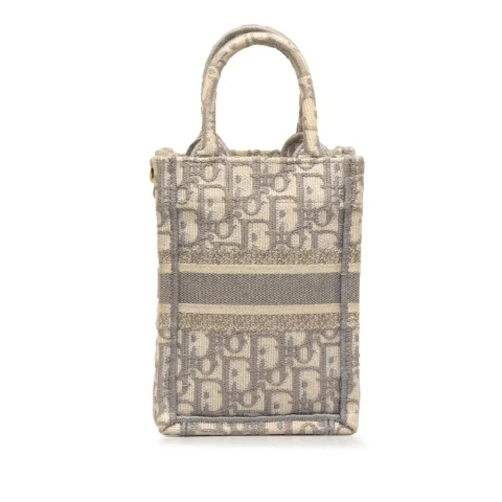 Dior Vintage Pre-owned Cotton dior-bags White Dames