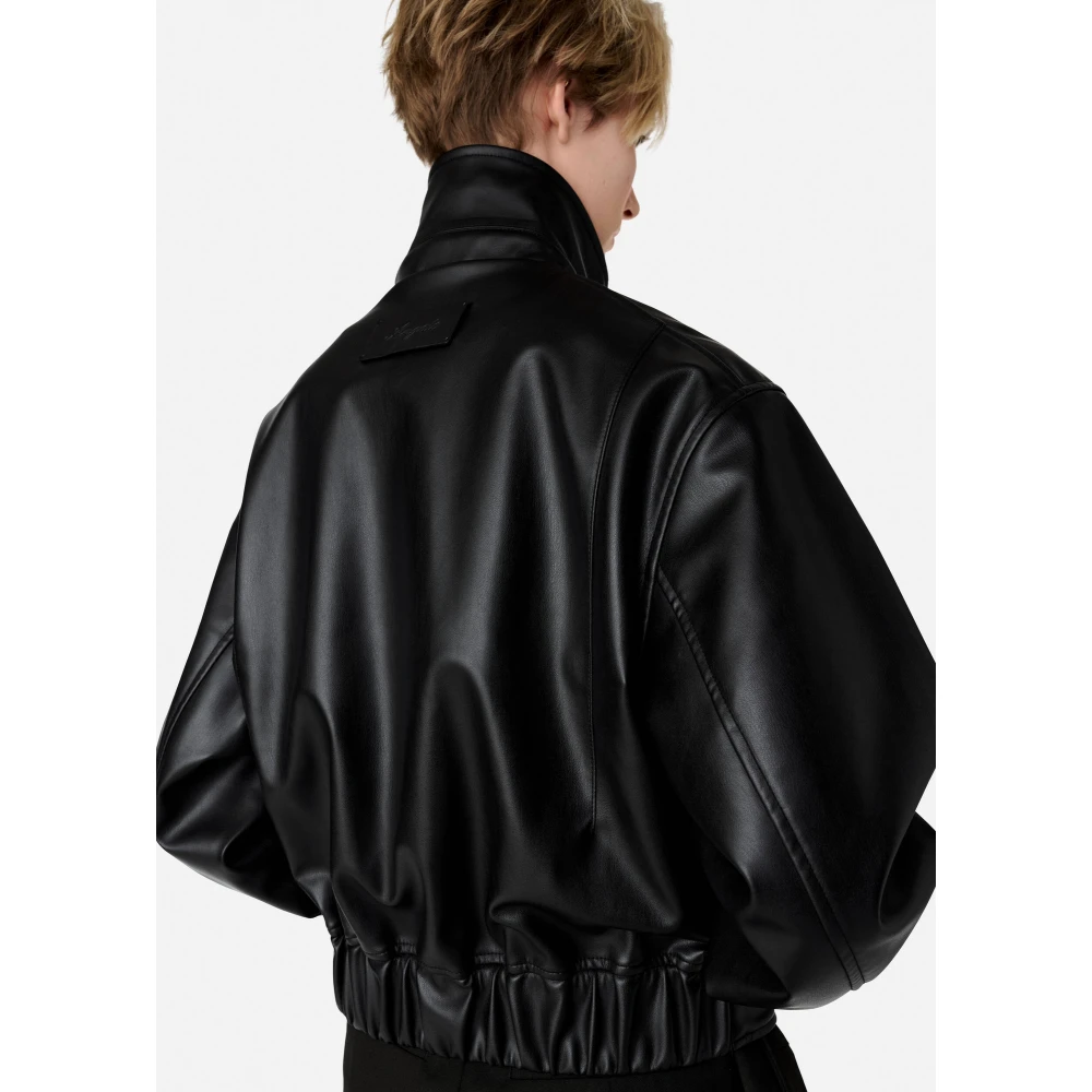 Axel Arigato Roda Faux Leather Jacket Black Dames