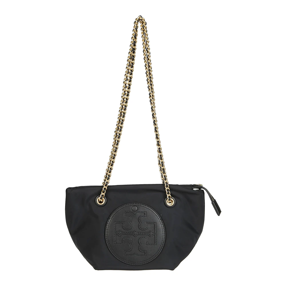 TORY BURCH Stijlvolle Crossbody Kettingtas Black Dames