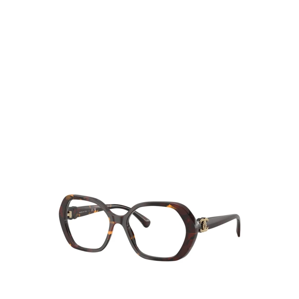 Chanel Women's Brown Eyeglasses - Glasses - 54 Mm - Accessories