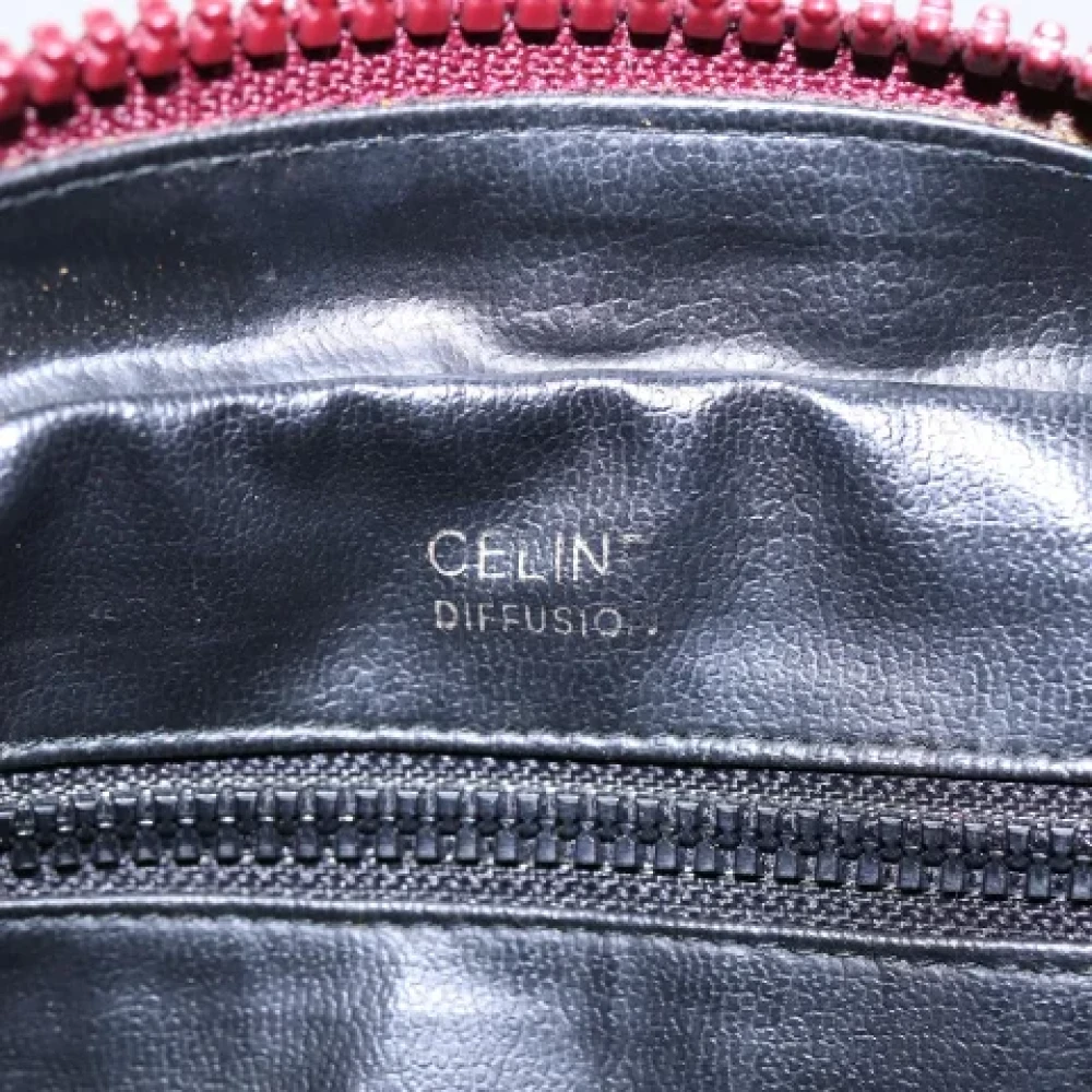 Celine Vintage Pre-owned Leather celine-bags Red Dames