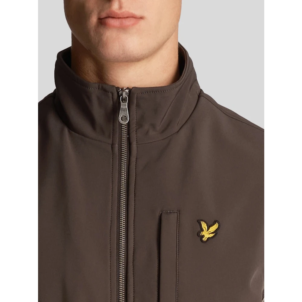 Lyle & Scott Vests Brown Heren