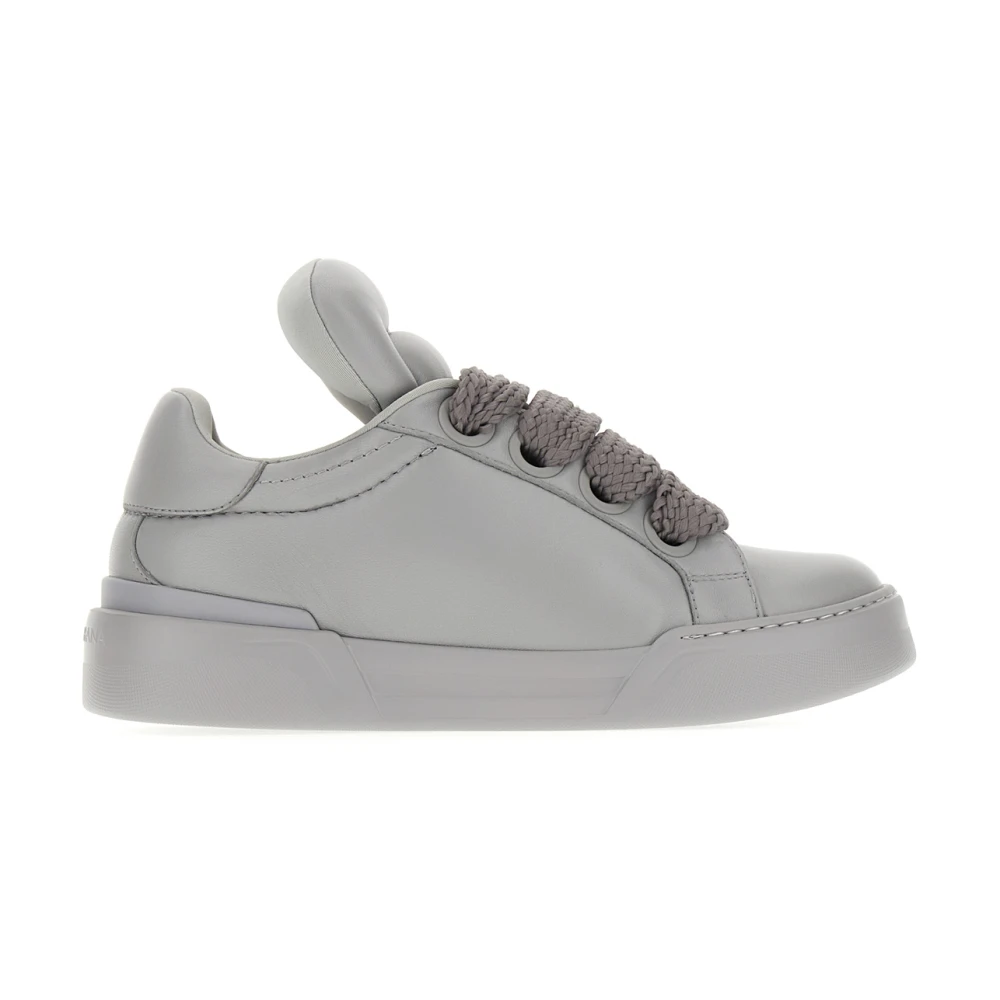 Dolce & Gabbana Mega Skate Sneakers Heren Schoenen Grijs