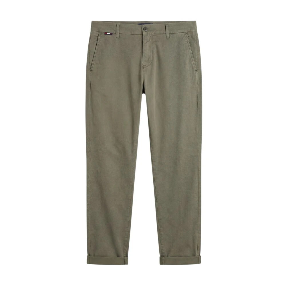 Mason's Mannelijk Groente Broeken Heren, Groen, L, Flex Chino Broek