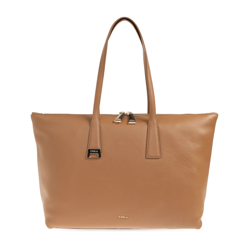 Furla Damen Braun Olivia Große Shopper Tasche