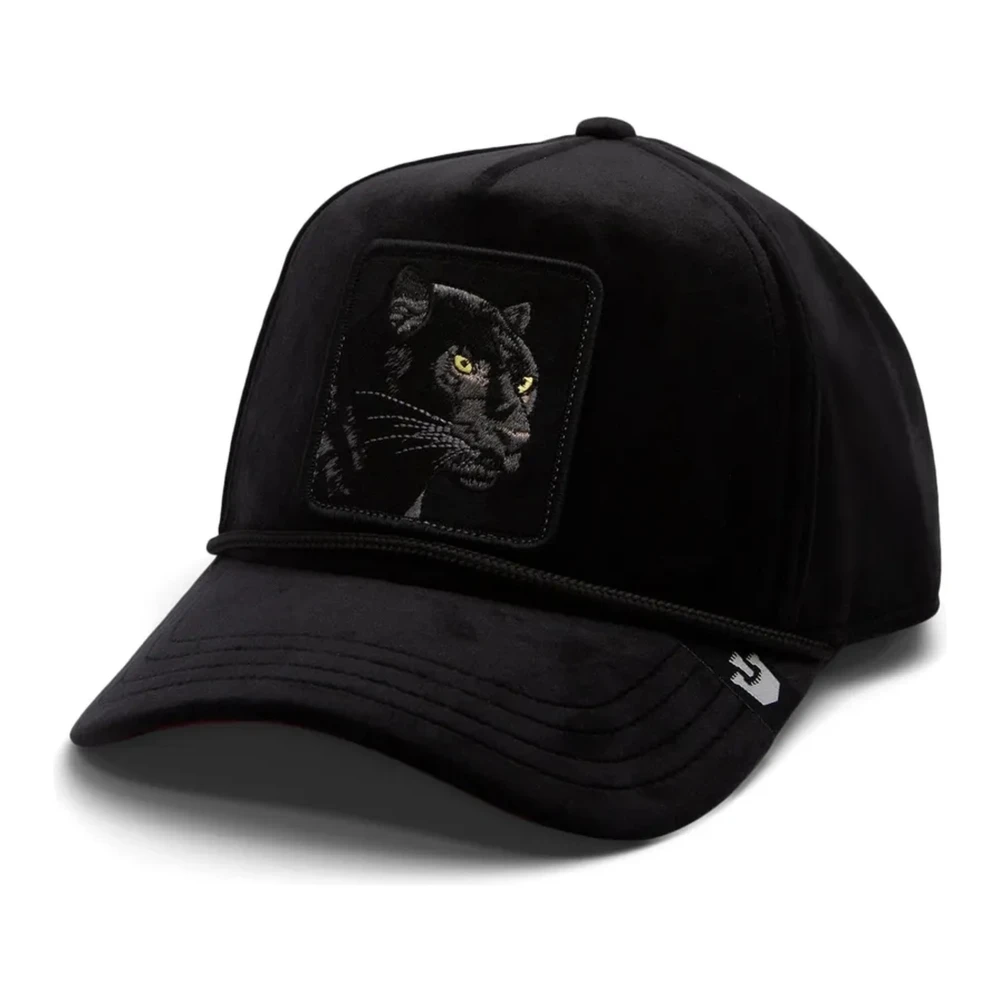 Goorin Bros Zwarte Velvet Panther Royalty Pet Black Heren