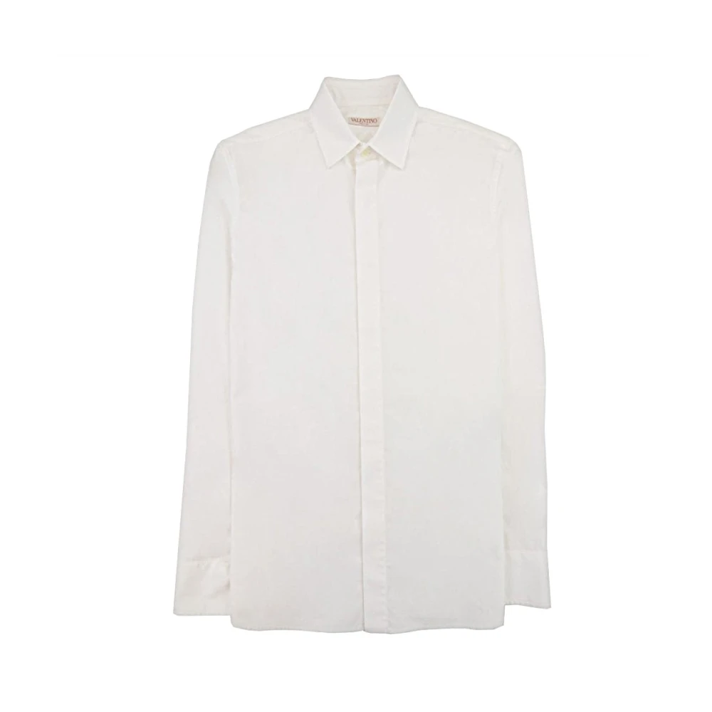 Valentino Stijlvolle Shirt voor Mannen White Heren