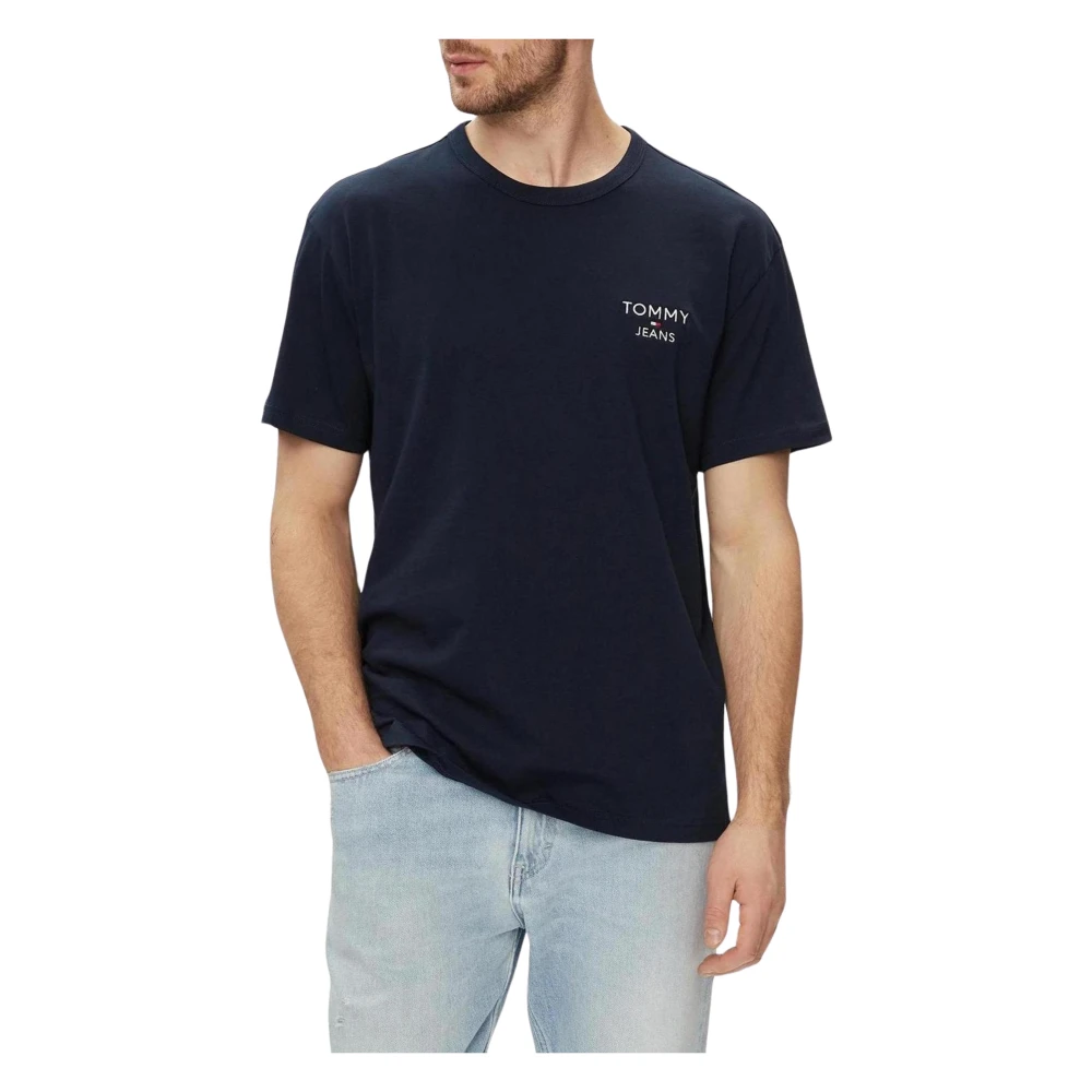 Tommy Jeans T-Shirts Blue Heren