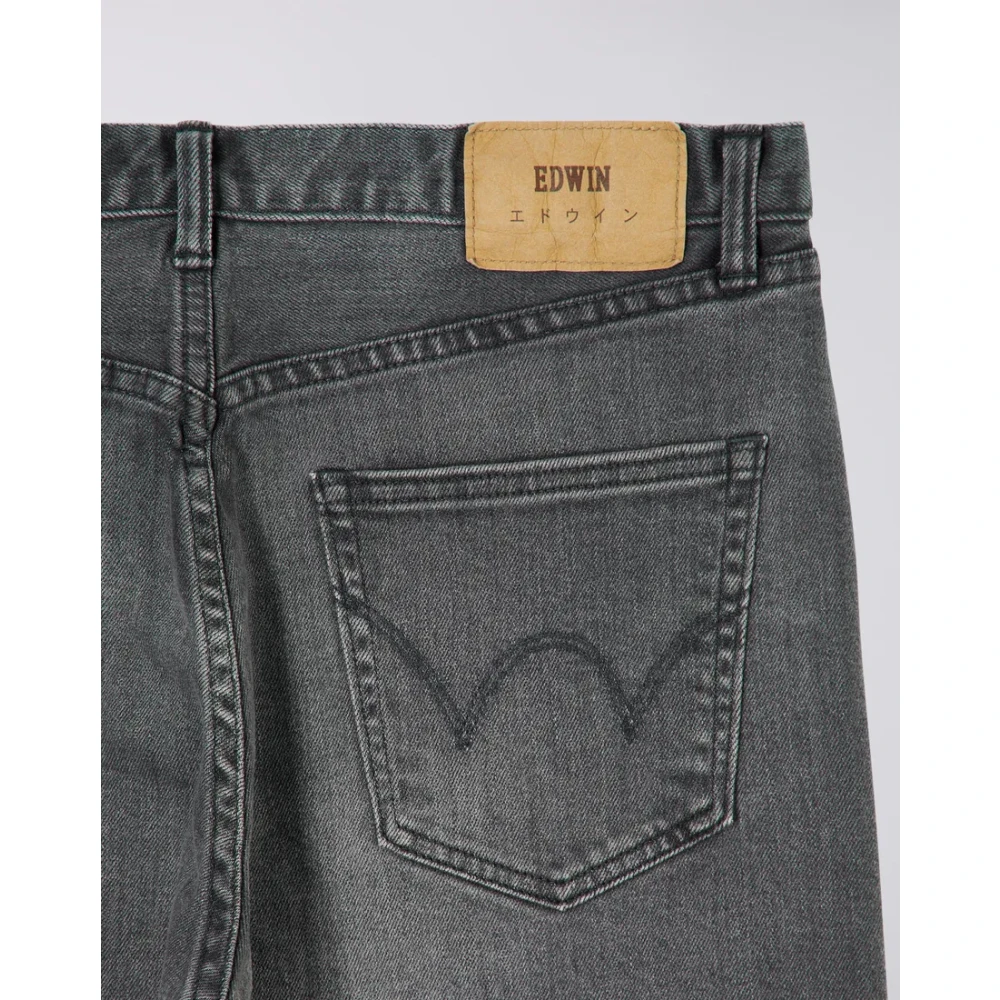 Edwin Regular Tapered Zwarte Jeans Black Heren