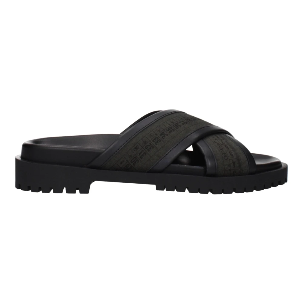 Off White Chicago - Male - Sliders - Green - 9 Uk - Shoes