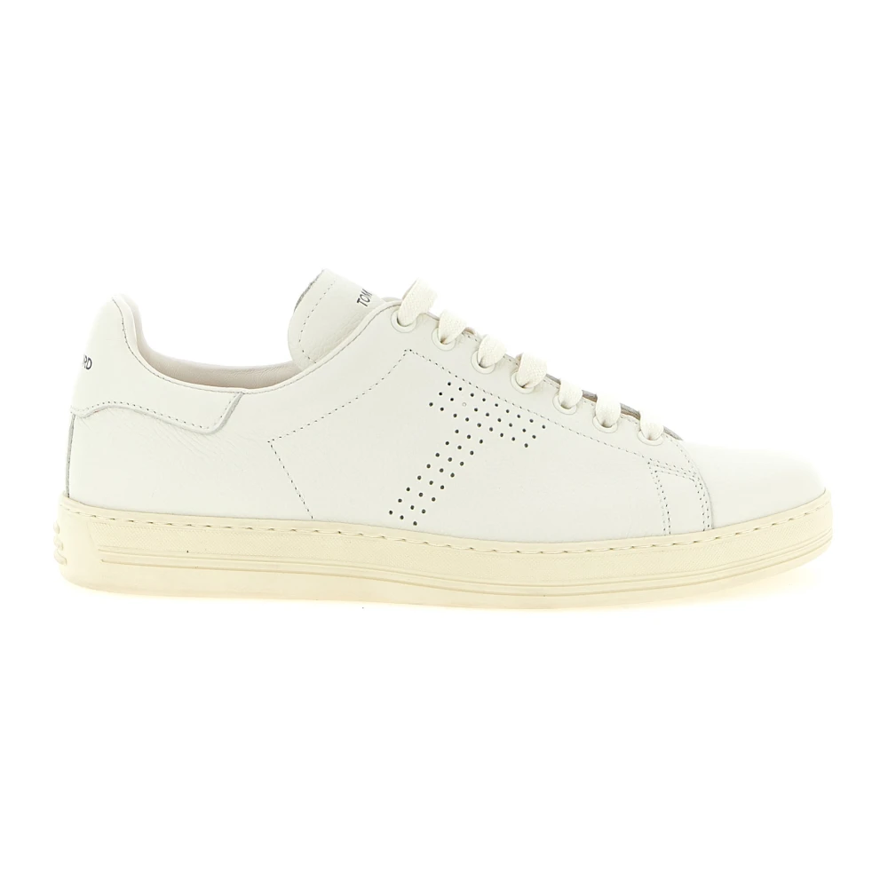 Tom Ford Men's White Sneakers, 9 Uk, Warwick Sneaker