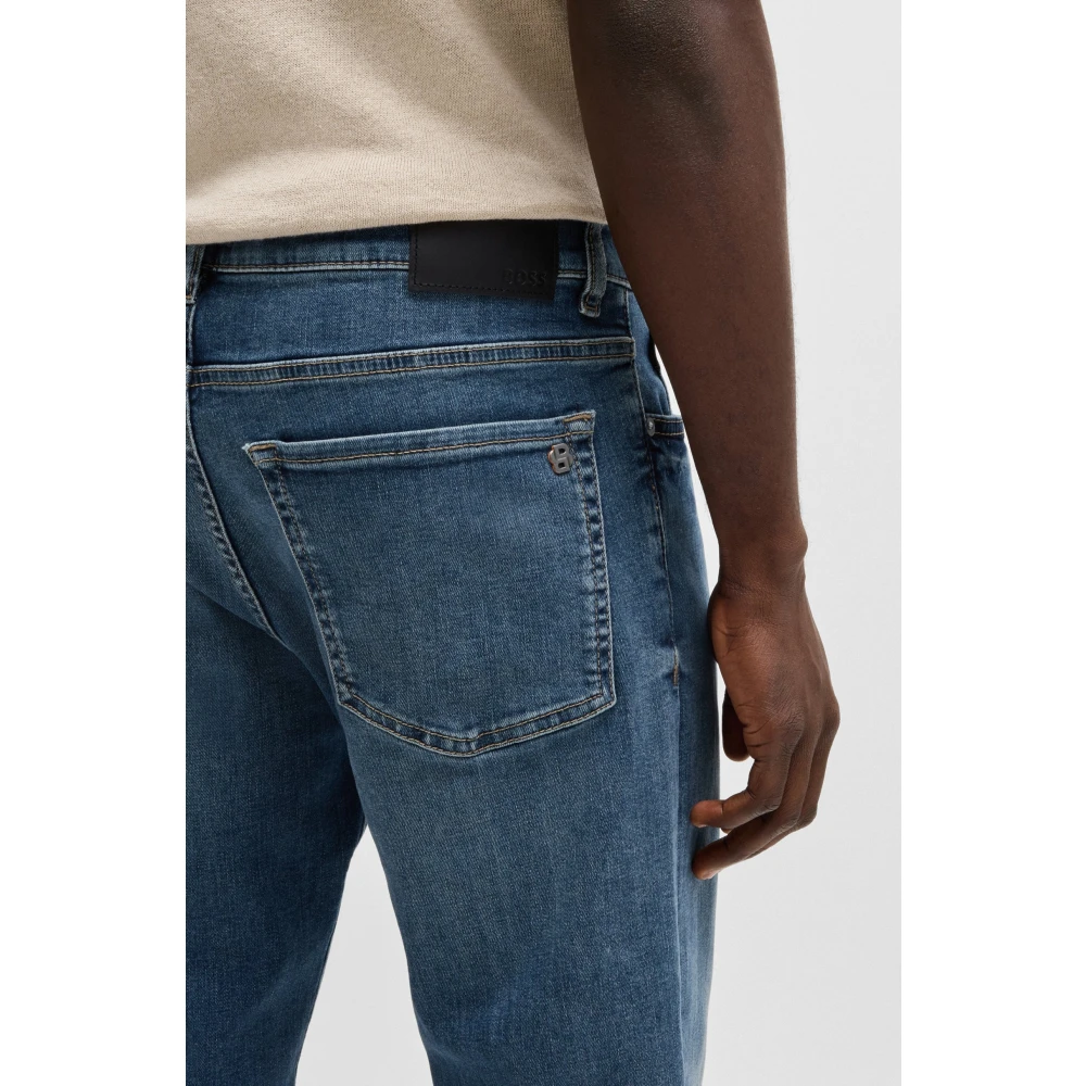 Boss Orange Stijlvolle Denim Jeans Blue Heren