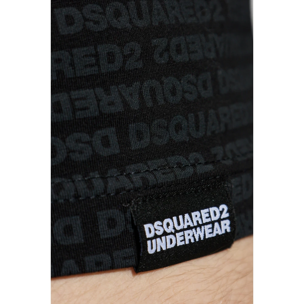 Dsquared2 Set: slips en t-shirt Black Heren