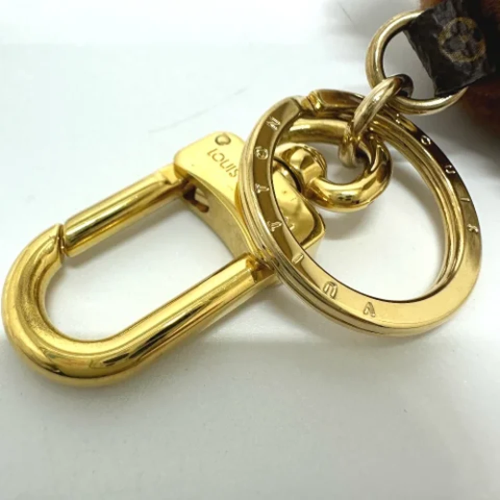 Louis Vuitton Vintage Pre-owned Fabric key-holders Brown Dames