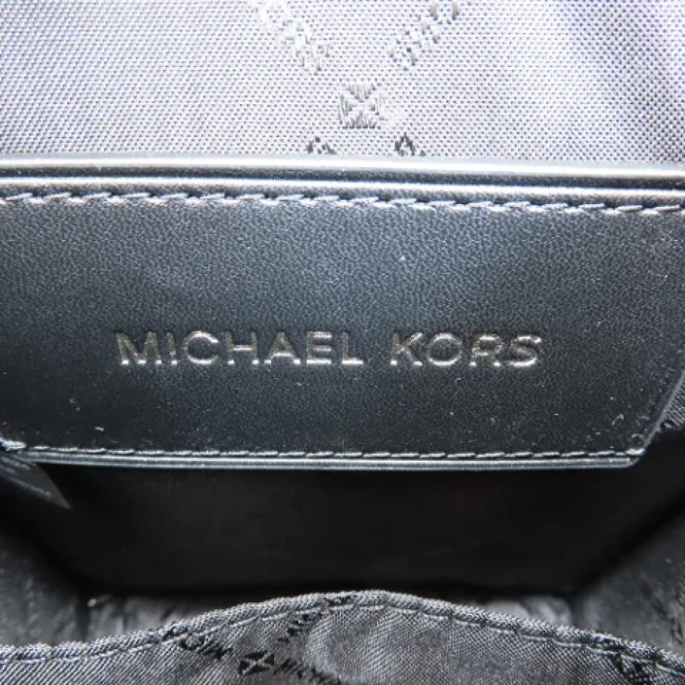 Michael Kors Pre-owned Leather shoulder-bags Blue Dames