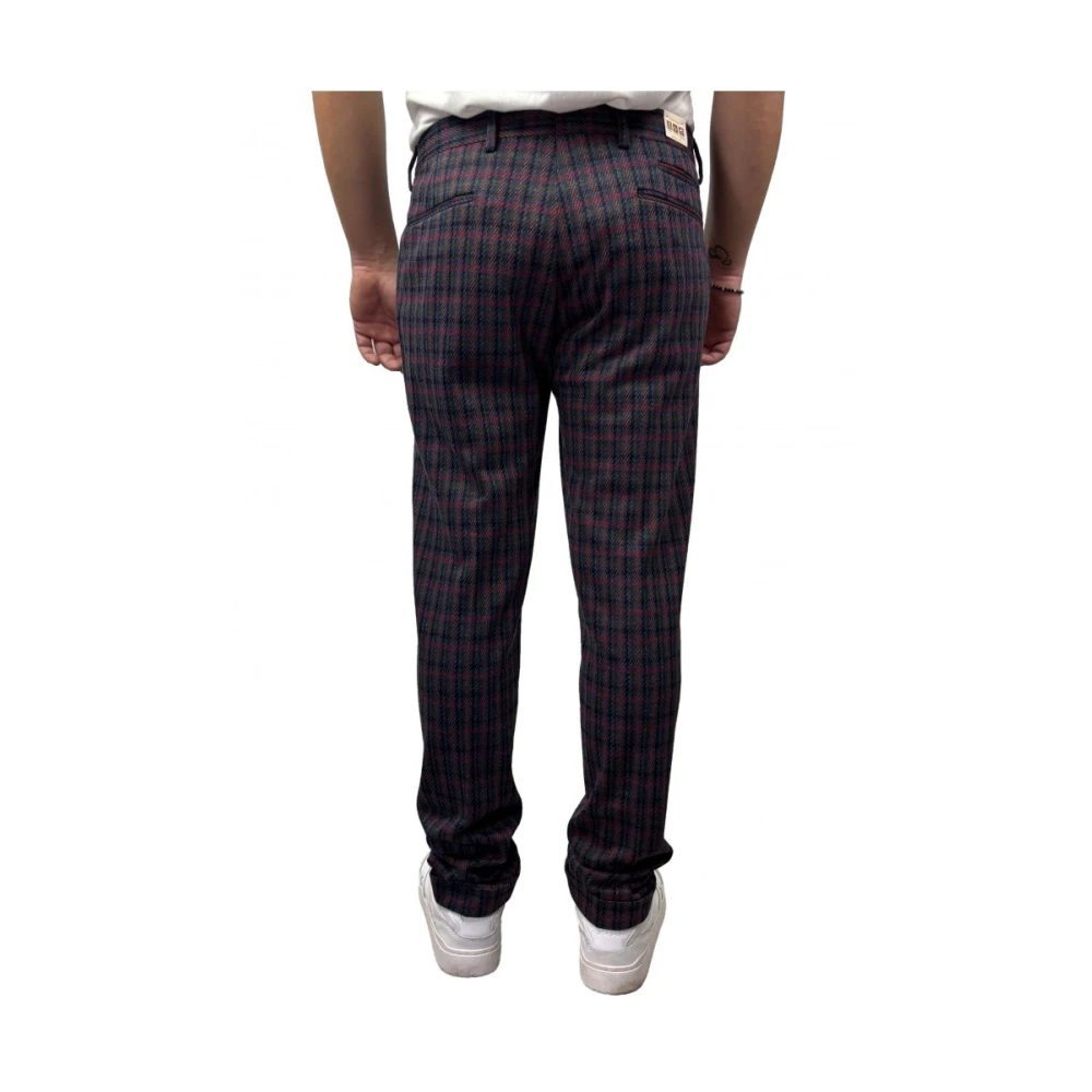 Briglia Klassieke katoenwolmix broek Multicolor Heren