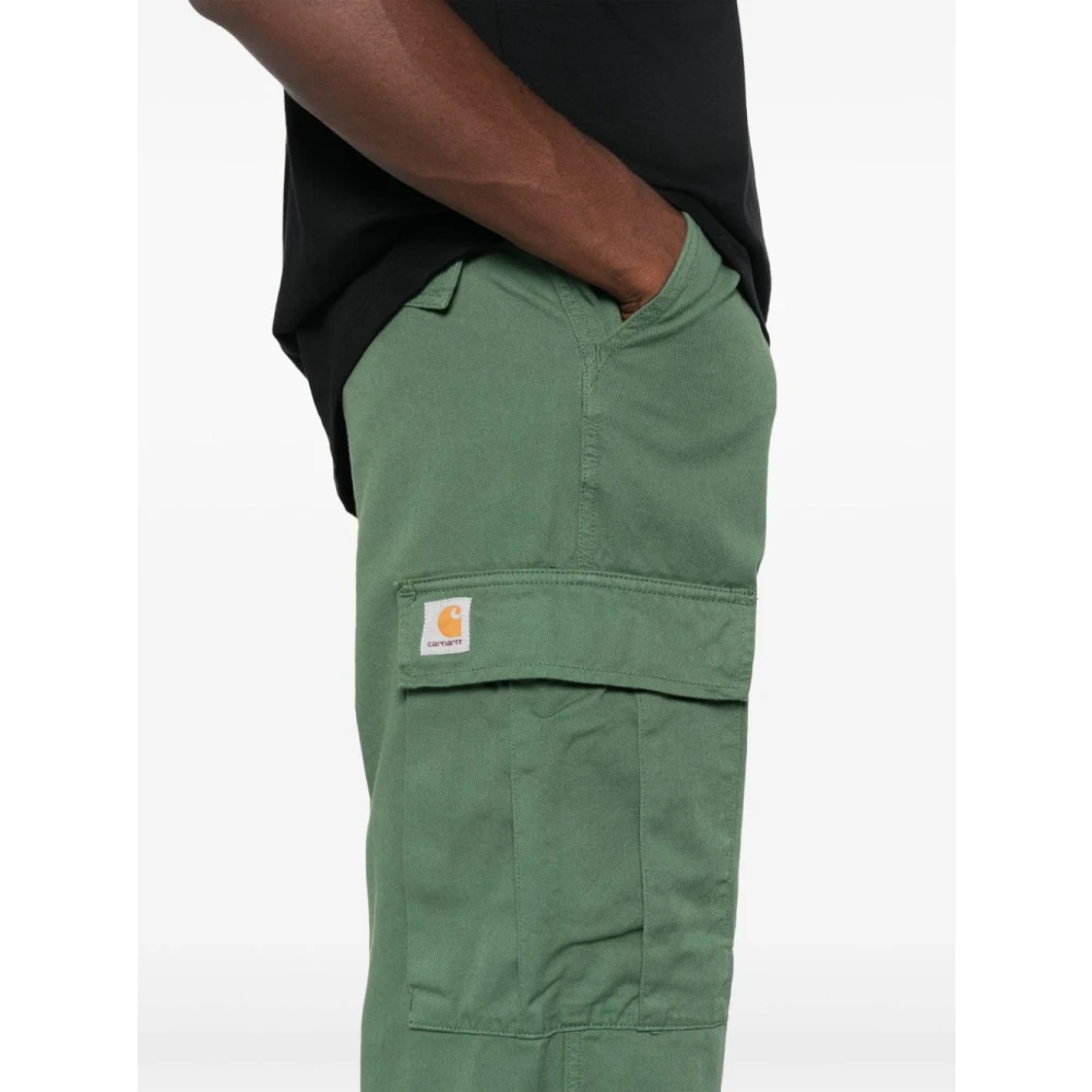 Carhartt WIP Cargo Broek met Militaire Stijl Green Heren