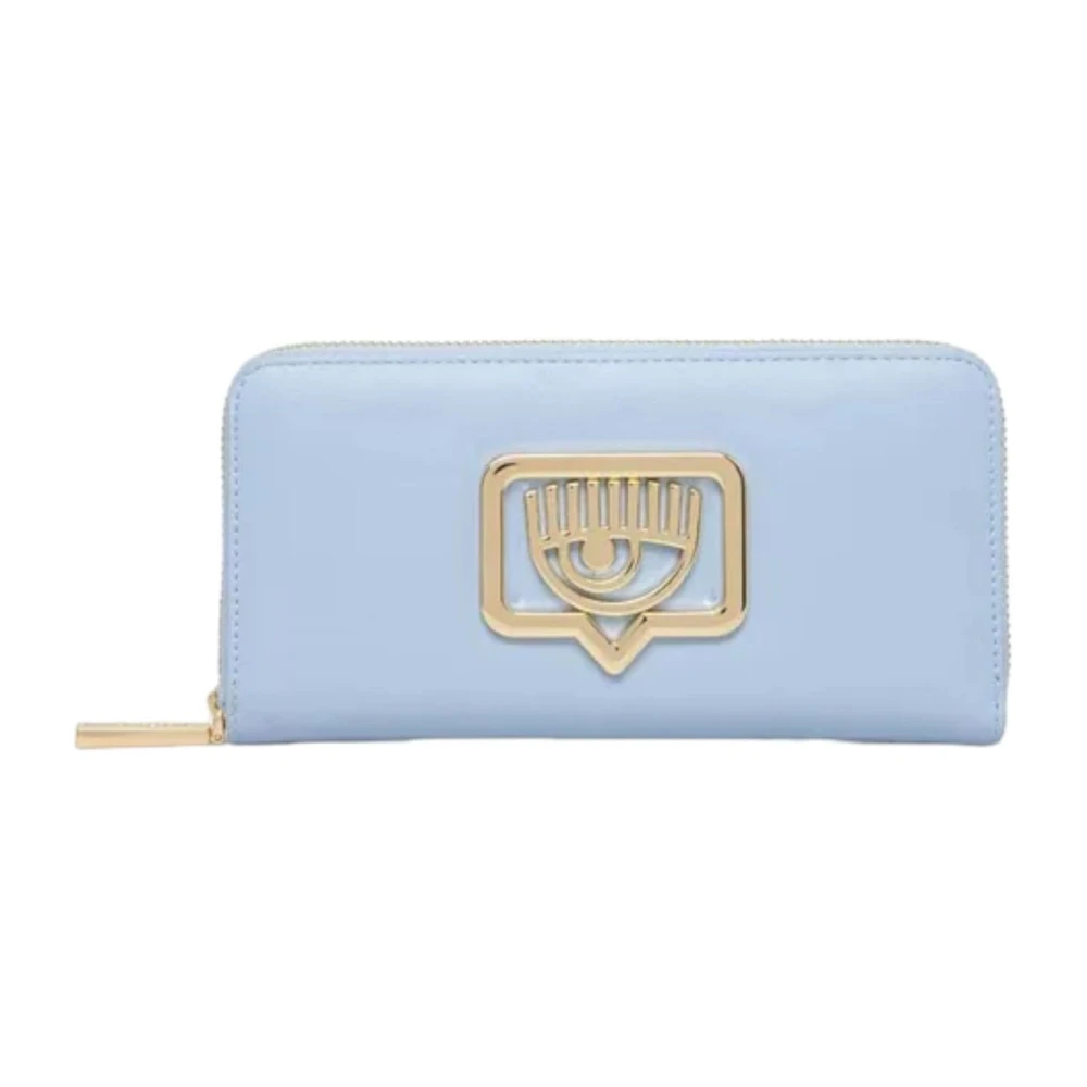 Chiara Ferragni Collection Ritsportemonnee Blue Dames