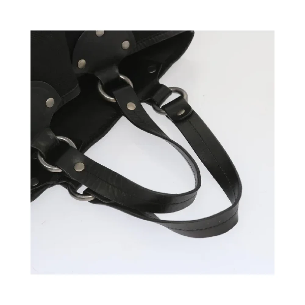 Bally Pre-owned Cotton handbags Black Dames