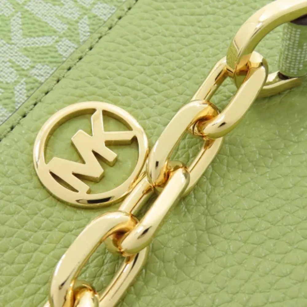 Michael Kors Pre-owned Leather shoulder-bags Green Dames