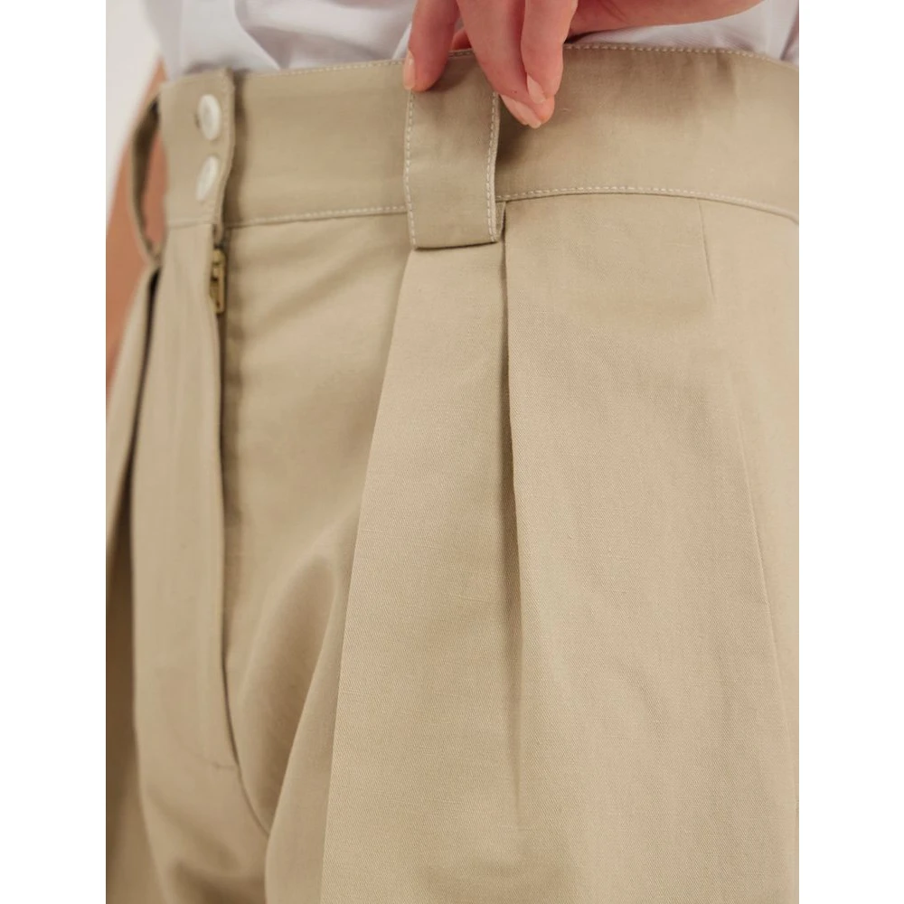 Ines De La Fressange Paris Odette Shorts Beige Dames