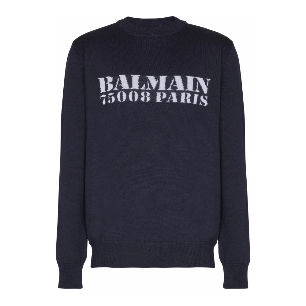Knitwear > Round-neck Knitwear - - Balmain - Modalova