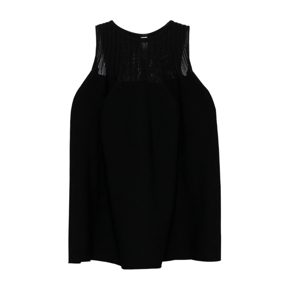 Cfcl Mouwloze Flare Top Black Dames
