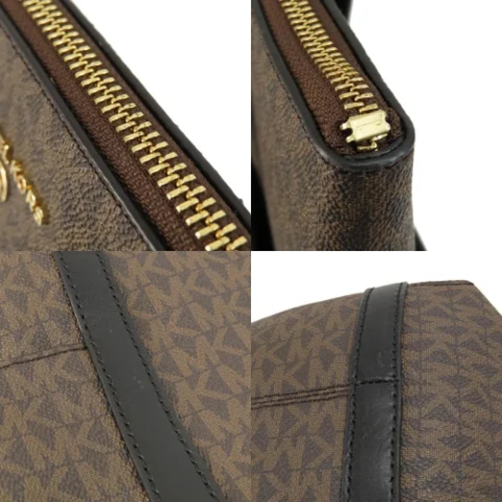 Michael Kors Pre-owned Fabric totes Brown Dames