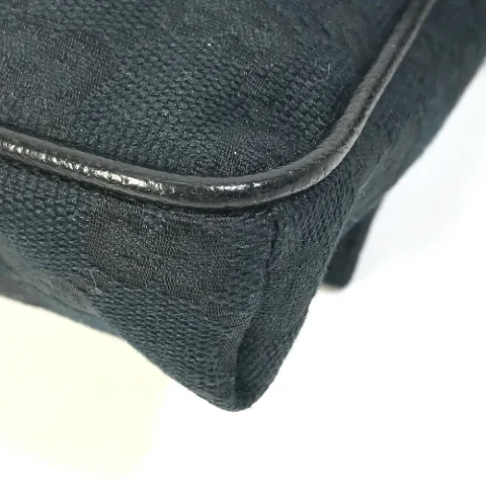 Gucci Vintage Pre-owned Canvas gucci-bags Black Heren