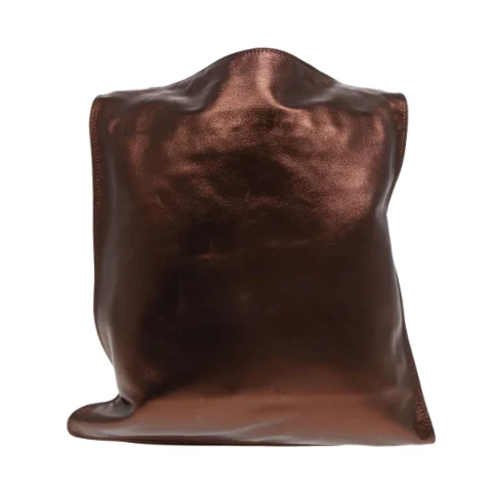 Chanel Vintage Pre-owned Leather shoulder-bags Brown Dames
