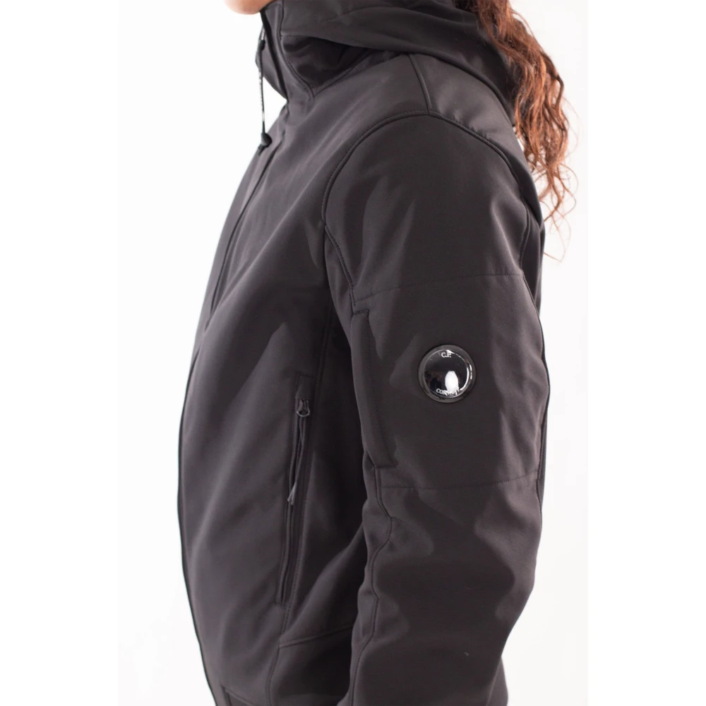 C.P. Company Shell-R Hooded Jacket in 999 Black Heren